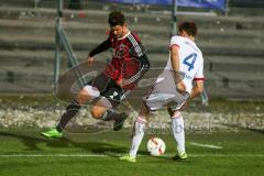 Regionaliga - Saison 2015/2016 - FC Ingolstadt 04 II - SpVgg Unterhaching - Ammari Sammy rot FCI - Winkler Alexander weiss Unterhaching - Foto: Jürgen Meyer