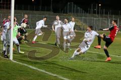 Regionaliga - Saison 2015/2016 - FC Ingolstadt 04 II - TSV Buchbach - Sammy Ammari #9 rot FCI U23 - Thomas Reichlmayr Torwart Buchbach - Foto: Jürgen Meyer