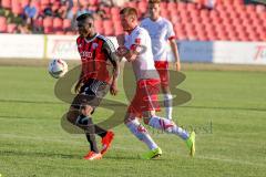 Regionalliga Bayern 2015 / 2016 - FC Ingolstadt 04 II - SSV Jahn Regensburg - Ihenacho Aloy rot FC Ing 04 II - Foto: Jürgen Meyer