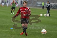 Regionaliga - Saison 2015/2016 - FC Ingolstadt 04 II - SV Wacker Burghausen - Fenninger Christof FCI U23 beim warm machen - Foto: Jürgen Meyer