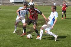 Regionaliga - Saison 2015/2016 - FC Ingolstadt 04 II - SV 01 Victoria Aschaffenburg - Sammy Ammari rot FCI - Kevin Wittke weiss Aschaffenburg - Simon Schmidt weiss Aschaffenburg #16 - Foto: Jürgen Meyer