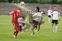 Regionalliga - Saison 2016/2017 - FC Ingolstadt 04 II - FC Bayern München II - Ryoma Watanabe rechts weiss FCI -  Foto: Jürgen Meyer