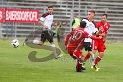 Regionalliga - Saison 2016/2017 - FC Ingolstadt 04 II - FC Bayern München II -  Götzendörfer Mario #13 FCI - Benko Fabian rot Bayern München II - Foto: Jürgen Meyer