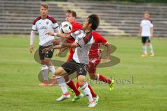 Regionalliga - Saison 2016/2017 - FC Ingolstadt 04 II - FC Bayern München II - Ryoma Watanabe rechts weiss FCI -  Foto: Jürgen Meyer