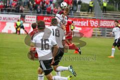 Regionalliga - Saison 2016/2017 - FC Ingolstadt 04 II - FC Bayern München II - Fenninger Christof weiss FCI beim Kopfball -  Foto: Jürgen Meyer