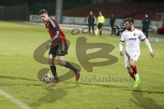 Regionalliga - Saison 2016/2017 - FC Ingolstadt 04 II - FC Augsburg II - Maximilian Thalhammer rot FCI - Foto: Jürgen Meyer