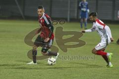 Regionalliga - Saison 2016/2017 - FC Ingolstadt 04 II - FC Augsburg II - Thorsten Nicklas rot FCI - Albion Vrenezi weiß FCA - Foto: Jürgen Meyer