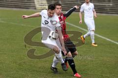 Regionalliga - Saison 2016/2017 - FC Ingolstadt 04 II - 1. FC Schweinfurt - Stefan Lex rot FCI II - Foto: Jürgen Meyer