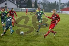 Regionalliga Bayern - Saison 2017/2018 - FC Ingolstadt 04 II - SV Seligenporten - Breitfeld Joey rot FCI - Schärtel Pascal #18 Seligenporten - Foto: Meyer Jürgen