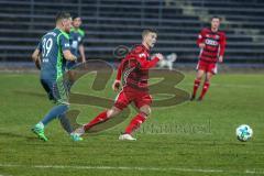 Regionalliga Bayern - Saison 2017/2018 - FC Ingolstadt 04 II - SV Seligenporten - Sussek Patrick rot FCI - Dittrich Daniolo grün Seligenporten - Foto: Meyer Jürgen