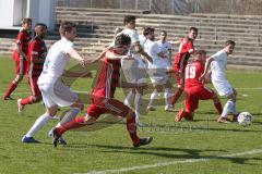 Regionalliga Bayern - Saison 2018/2019 - FC Ingolstadt 04 II - Viktoria Aschaffenburg - Serhat Imsak rot FCI#14 - Foto: Meyer Jürgen