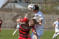 Regionalliga Bayern - Saison 2018/2019 - FC Ingolstadt 04 II - Viktoria Aschaffenburg - Gabriel Weiß rot FCI - Foto: Meyer Jürgen