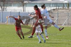 Regionalliga Bayern - Saison 2018/2019 - FC Ingolstadt 04 II - Viktoria Aschaffenburg - Thomas Keller rot FCI- Foto: Meyer Jürgen