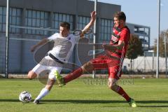 Regionalliga Bayern - Saison 2018/2019 - FC Ingolstadt 04 II - SV Heimstetten - Patrick Hasenhüttl rot FCI - Foto: Meyer Jürgen