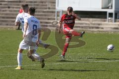 Regionalliga Bayern - Saison 2018/2019 - FC Ingolstadt 04 II - Viktoria Aschaffenburg - Michael Senger rot FCI -  Foto: Meyer Jürgen