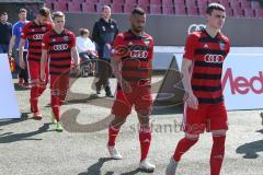 Regionalliga Bayern - Saison 2018/2019 - FC Ingolstadt 04 II - Viktoria Aschaffenburg - Marvin Matip rot FCI II  - Foto: Meyer Jürgen