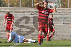 Regionalliga Bayern - Saison 2018/2019 - FC Ingolstadt 04 II - SV Heimstetten - Fatih Kaya rot FCI enttäuscht nach einer vergebenen Chance - Foto: Meyer Jürgen