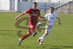 Regionalliga Bayern - Saison 2018/2019 - FC Ingolstadt 04 II - Viktoria Aschaffenburg - Thomas Keller rot FCI- Foto: Meyer Jürgen