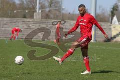 Regionalliga Bayern - Saison 2018/2019 - FC Ingolstadt 04 II - Viktoria Aschaffenburg - Marvin Matip rot FCI II- Foto: Meyer Jürgen