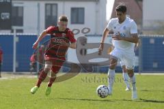 Regionalliga Bayern - Saison 2018/2019 - FC Ingolstadt 04 II - Viktoria Aschaffenburg - Gabriel Weiß rot FCI - Foto: Meyer Jürgen