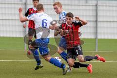 U19 - A-Junioren -FC Ingolstadt 04 - FSV Erlangen - Bruck - Jalinous Darius #10 rot FC Ingolstadt 04 - Sperber Jan #6 weiß Erlangen-Bruck - Foto: Jürgen Meyer