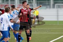 U19 - A-Junioren -FC Ingolstadt 04 - FSV Erlangen - Bruck - Blomeyer Tobias köpft zum 1:0 Führungstreffer ein - Foto: Jürgen Meyer