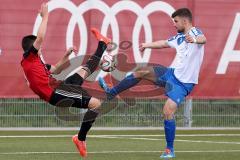 U19 - A-Junioren -FC Ingolstadt 04 - FSV Erlangen - Bruck - Nicklas Thorsten #3 rot FC Ingolstadt 04 - Foto: Jürgen Meyer