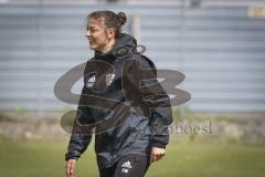 A-Junioren Bundesliga Süd/Südwest - Fußball - FC Ingolstadt 04 - FC Heidenheim - Sieg für den FCI - Sabrina Wittmann (#Chef-Trainerin FCI 04 A-Junioren)  freut sich