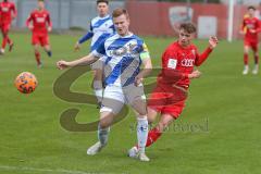 U19 Bundesliga - Saison 2020/2021 - FC Ingolstadt 04 - SV Darmstadt 98 - Frederic Benedix rot FCI - Foto: Meyer Jürgen