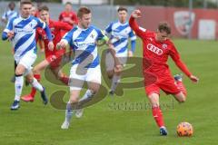 U19 Bundesliga - Saison 2020/2021 - FC Ingolstadt 04 - SV Darmstadt 98 - Frederic Benedix rot FCI - Foto: Meyer Jürgen