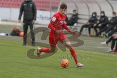 U19 Bundesliga - Saison 2020/2021 - FC Ingolstadt 04 - SV Darmstadt 98 - Merlin Röhl rot FCI - Foto: Meyer Jürgen