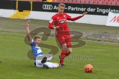 U19 Bundesliga - Saison 2020/2021 - FC Ingolstadt 04 - SV Darmstadt 98 - Jonas Brunner rot FCI - Foto: Meyer Jürgen