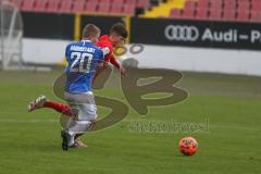 U19 Bundesliga - Saison 2020/2021 - FC Ingolstadt 04 - SV Darmstadt 98 - Merlin Röhl rot FCI - Foto: Meyer Jürgen