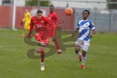 U19 Bundesliga - Saison 2020/2021 - FC Ingolstadt 04 - SV Darmstadt 98 - Jonas Perconti rot FCI - Foto: Meyer Jürgen