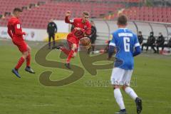 U19 Bundesliga - Saison 2020/2021 - FC Ingolstadt 04 - SV Darmstadt 98 - Jonas Brunner rot FCI - Foto: Meyer Jürgen