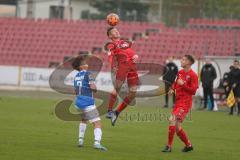 U19 Bundesliga - Saison 2020/2021 - FC Ingolstadt 04 - SV Darmstadt 98 - Gabriel Zirngast rot FCI - Foto: Meyer Jürgen