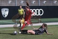 2. Frauen-Bundesliga Süd - Saison 2020/2021 - FC Ingolstadt 04 - FC Würzburger Kickers - Reischmann Stefanie rot FCI - Foto: Meyer Jürgen