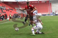 3. Liga; FC Ingolstadt 04 - VfL Osnabrück; Marcel Costly (22, FCI) Traoré Omar Haktab (23 VfL)