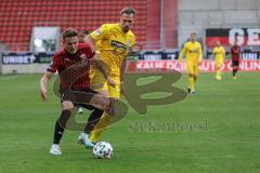 Relegation 1 - FC Ingolstadt 04 - VfL Osnabrück - Dennis Eckert Ayensa (7, FCI) Taffertshofer Ulrich (8 VfL) Zweikampf