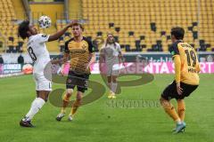 3. Liga - Dynamo Dresden - FC Ingolstadt 04 - Francisco Da Silva Caiuby (13, FCI) Daferner Christoph (33 Dresden) Meier Jonathan (19 Dresden)