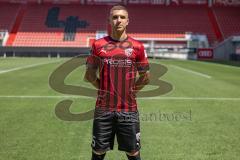 Nikola Stevanovic (15, FCI) ; FC Ingolstadt 04; 3.Liga, Porträttermin 2022/2023,