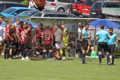 Vorbereitungsspiel - Testspiel - FC Ingolstadt 04 - VFB Eichstätt  - Trinkpause - Cheftrainer FCI Rüdiger Rehm - Foto: Jürgen Meyer