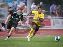 Bezirksliga - Saison 2026/27- TSV Gaimersheim - SE Freising - Tim Kriegl (Nr.9 - TSV Gaimersheim) - Fabian Löw gelb Freising - Foto: Meyer Jürgen