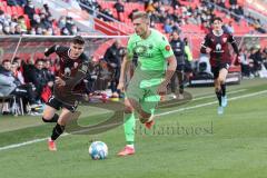 2.BL; FC Ingolstadt 04 - SV Sandhausen; Thomas Keller (27, FCI) Zhirov Aleksandr (2 SVS)