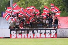 2. Bundesliga Frauen - Saison 2023/24 - FC Ingolstadt 04 Frauen - FC Bayern München II - Fans - XXXXX - Foto: Meyer Jürgen