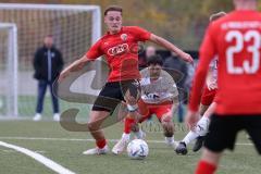 2023_10_28 - Bayernliga Nord - Saison 2023/24 - FC Ingolstadt 04 II - ASV Cham - Aurel Kuqanaj (Nr.20 - FCI U21) - XXXXX - Foto: Meyer Jürgen