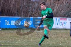 Testspiel - SV Manching - TSV Pöttmes - Simon Berger (#5 Manching) - Foto: Jürgen Meyer