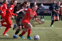 2. Frauen-Bundesliga - Saison 2021/2022 - FC Ingolstadt 04 - Eintracht Frankfurt II - Maier Ramona (#18 FCI) - Foto: Meyer Jürgen