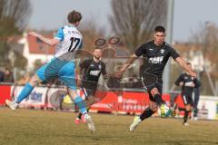 Bezirksliga - Saison 2024/25- TSV Gaimersheim - FC Aschheim - Nico von Swiontek Brzezinski (Nr.17 - TSV Gaimersheim) - Michael Baumgärtl weiss Aschheim - Foto: Meyer Jürgen