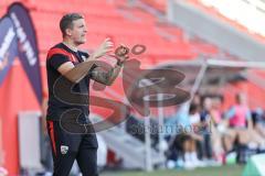 2. Frauen-Bundesliga; FC Ingolstadt 04 - SC Sand; Cheftrainer Benjamin Stolte (FCI)